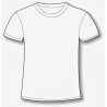 White T-shirt with black print "Reāli besī" ...odi  (wool)