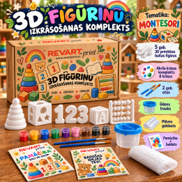 3D Figūriņu krāsošanas komplekts_Figūras