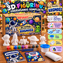 3D Figūriņu krāsošanas komplekts_KOSMOSS
