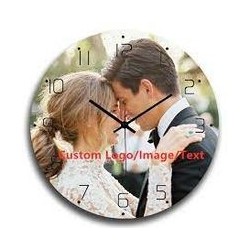 Printed MDF clock 20 cm diameter