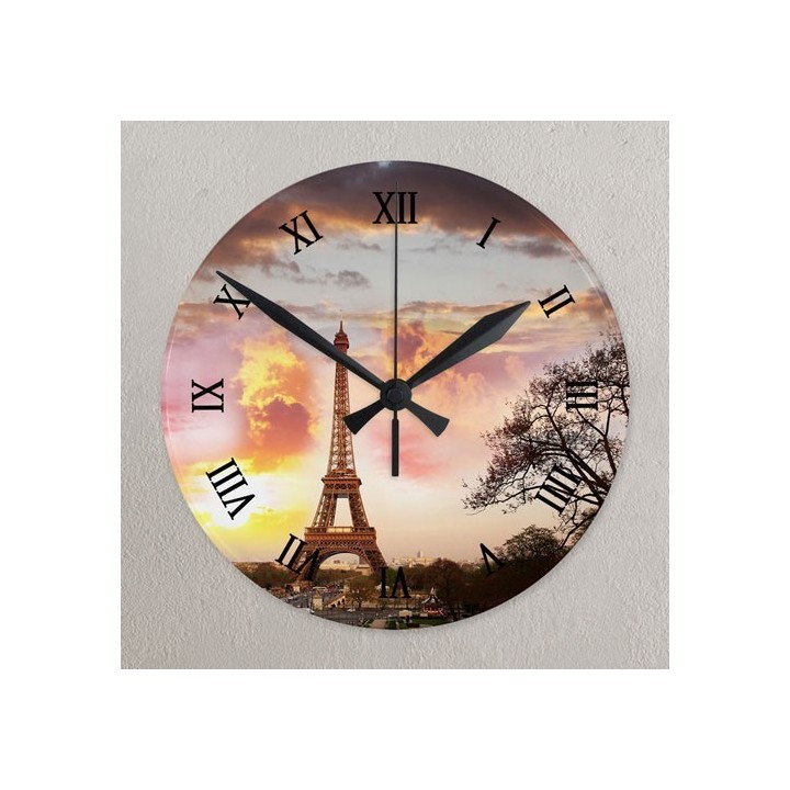 Printed MDF clock 30 cm diameter
