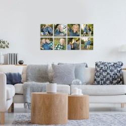 Wall Tile Hardboard with printing 20,3x20,3cm, square (SET 12pcs)