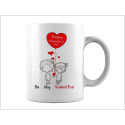 Classic white Mug with print 330ml