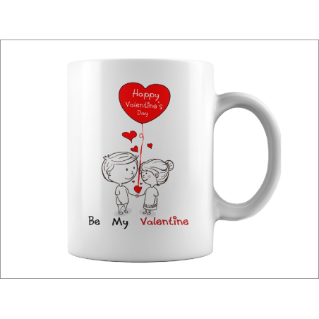 Krūzīte balta ar personalizētu apdruku 330ml