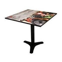 Table top square 60x60 cm
