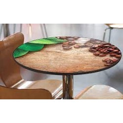 Table top round, diameter 59 cm